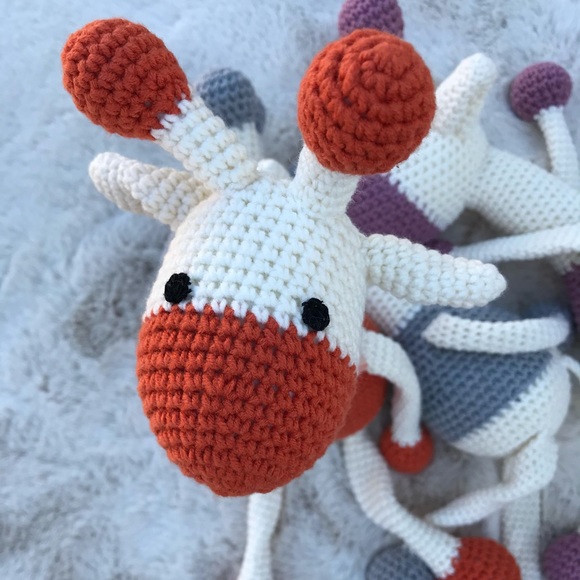 Crochet beautiful baby Giraffes Toy 🦒  🧶 💕 - Picture 5 of 13